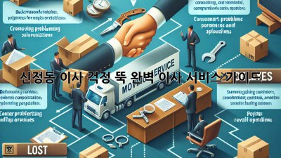 신정동 이사, 걱정 뚝! 완벽 이사 서비스 가이드